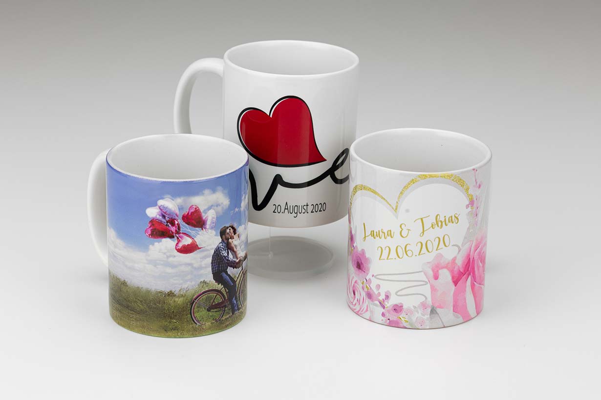 Keramik Tasse / Kaffeepott emaille, tasse, emailletasse, outdoor, Digitaldruck, Fotoaufsteller, online, bestellen, selber, gestalten