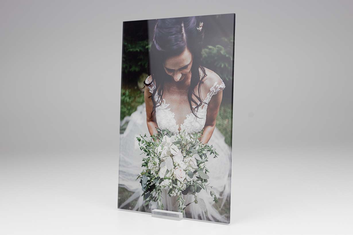 Acryl 5mm Wandbild Fotoaufsteller / Hochformat Wandbild, Acryl, Digitaldruck, Fotoaufsteller, online, bestellen, selber, gestalten