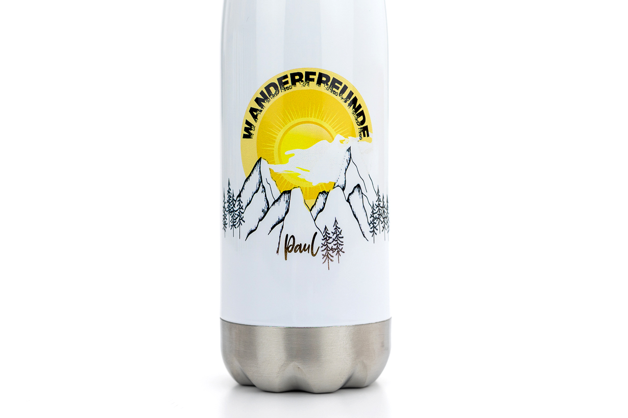Trinkflasche, Thermoflasche, Camping, outdoor, selber, online, gestalten