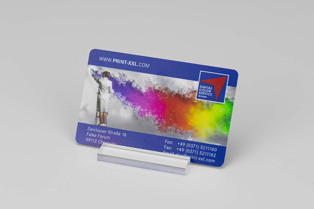 Visitenkarte / Scheckkarte / Geschenkkarte Visitenkarte, Bambus, RFID, Scheckkarte, Digitaldruck, Fotoaufsteller, online, bestellen, selber, gestalten