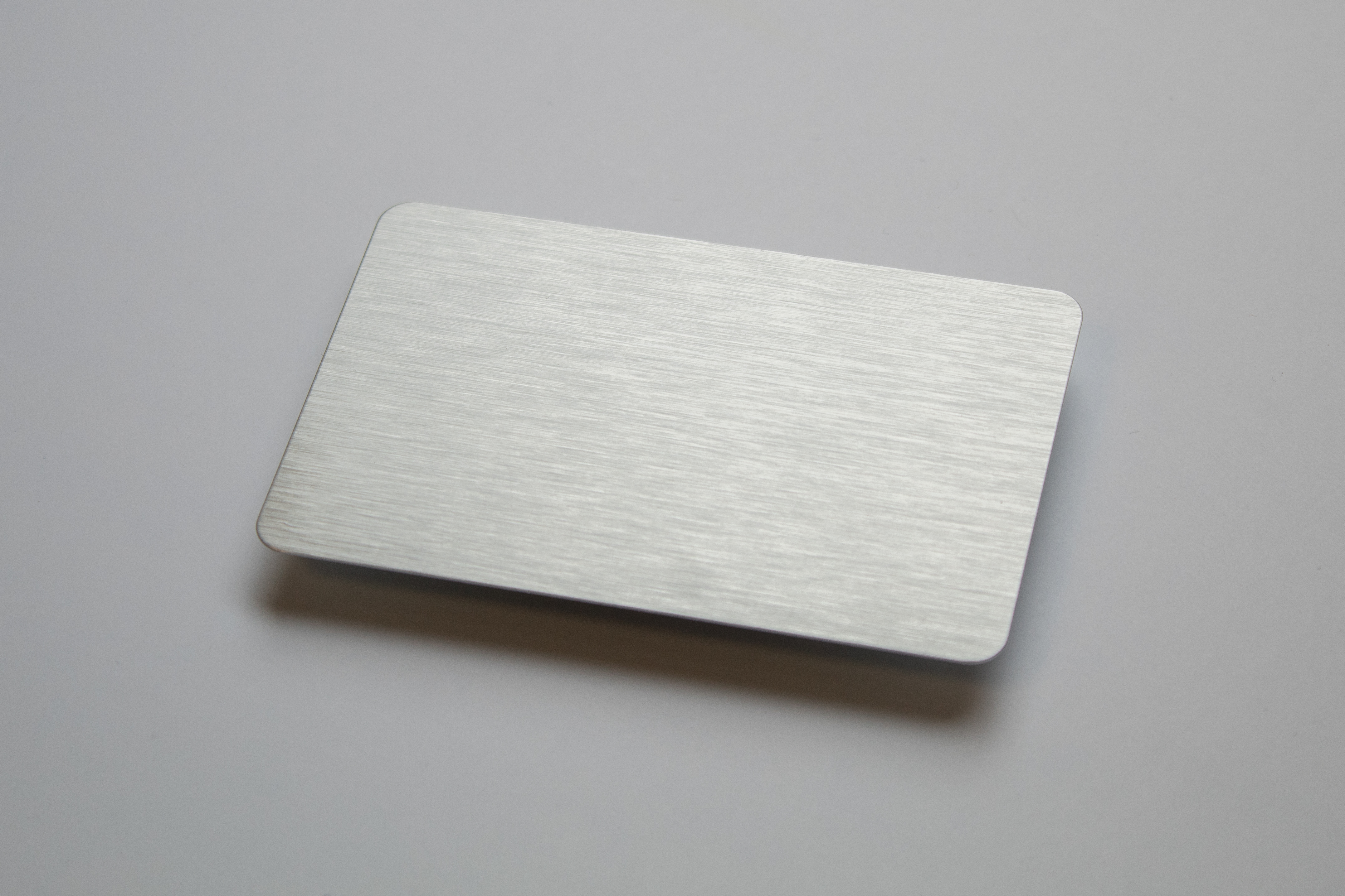 Alukarte, Namensschild, Aluvisitenkarte, mit Magnethalter