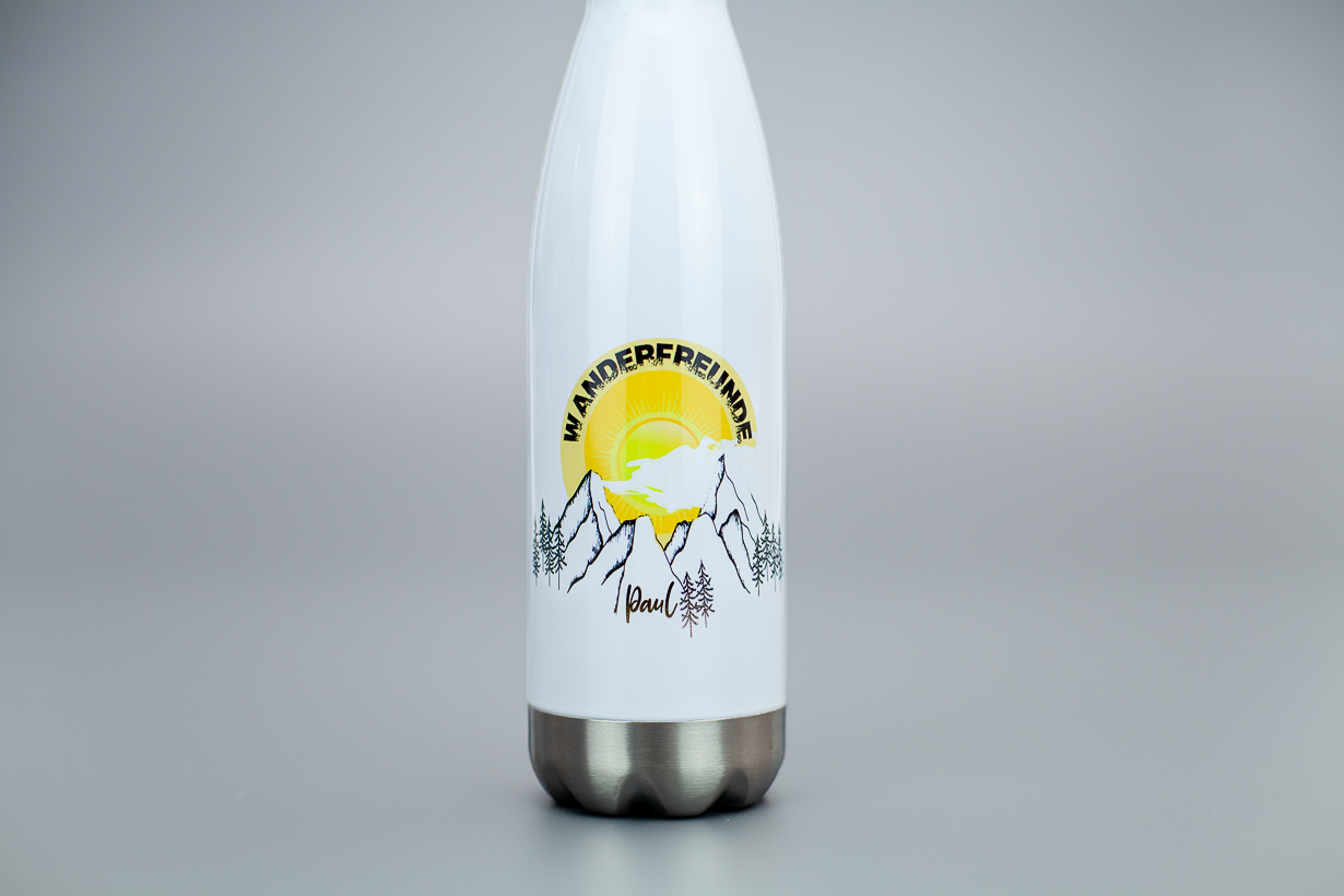 Trinkflasche, Thrmoflasche, Camping, outdoor, selber, online, gestalten